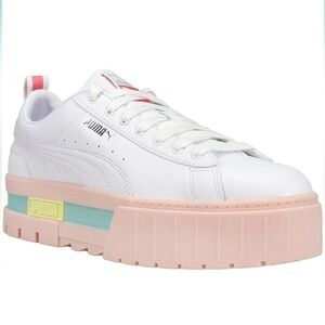 Puma Mayze Pop Bright Heights Chunky Platform Sneakers